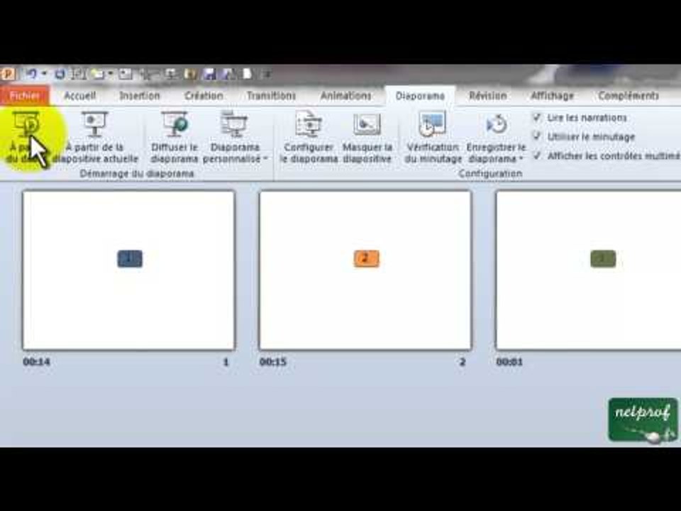 PowerPoint 2010 : Automatiser