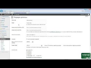 Changer le titre de son site Wordpress