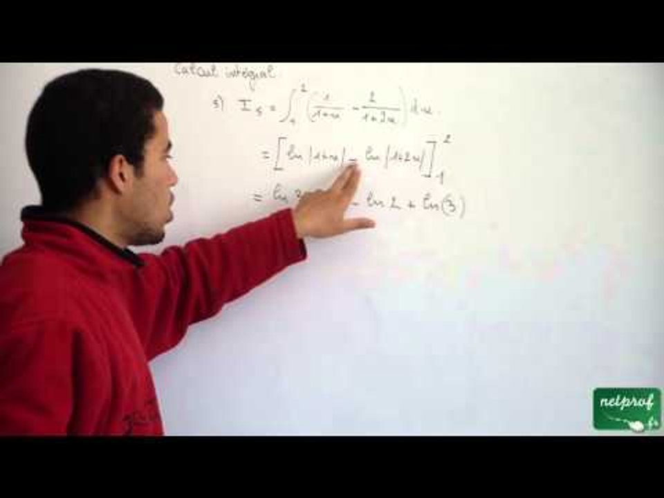 Calcul intégral, ex 5