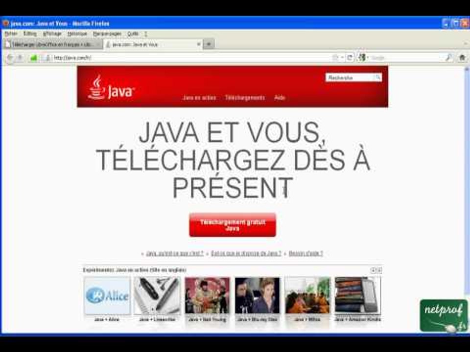 Télécharger puis installer Libroffice en français