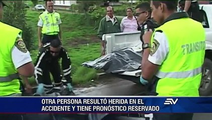 Una persona muerta tras accidente de tránsito en Azuay