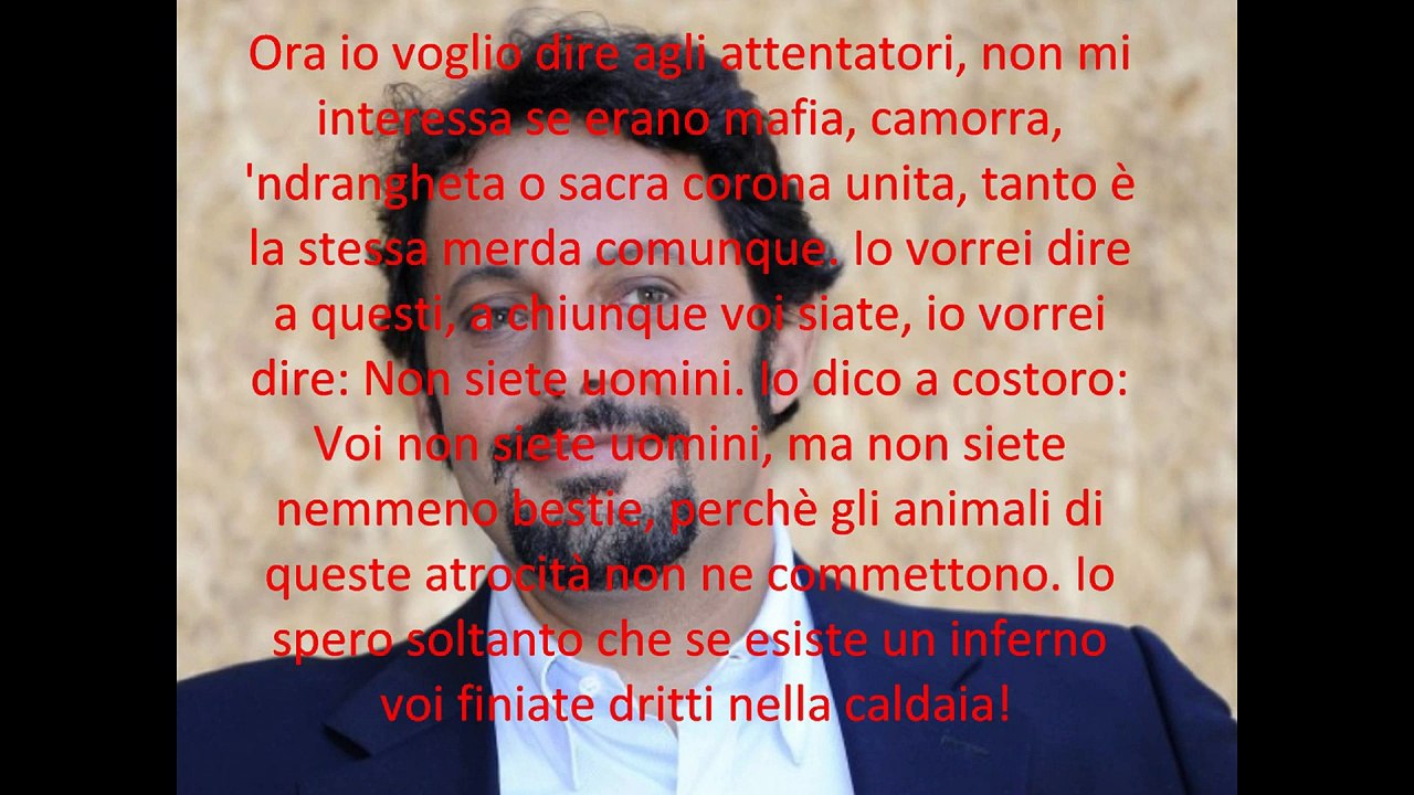 Brignano contro la mafia - serata finale di Amici