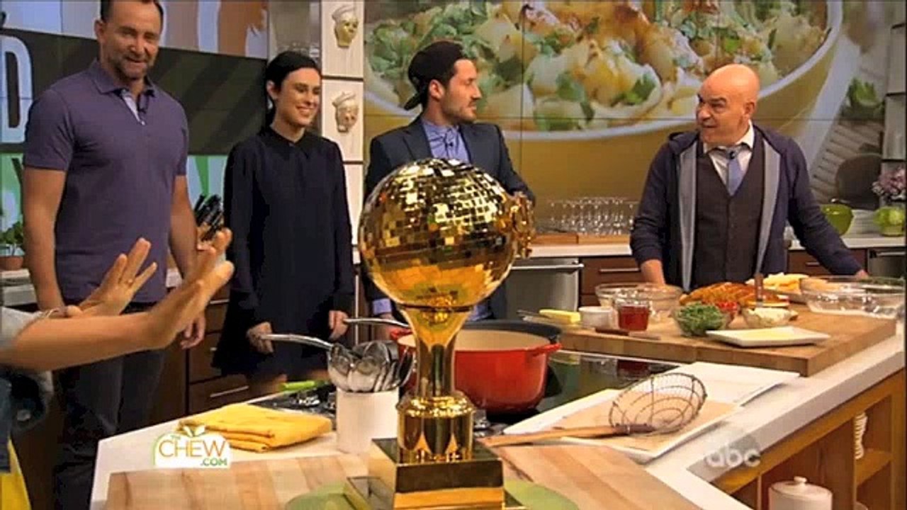 Rumer Willis & Val Chmerkovskiy on The Chew - May 21, 2015