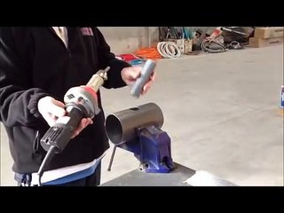 TUTORIAL DE FONTANERIA, como trabajar el PVC con un soplete de aire caliente