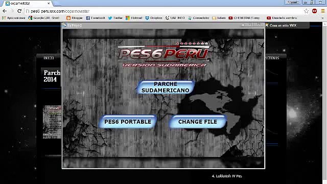 Descargar Parche para Pes 6 Versión América