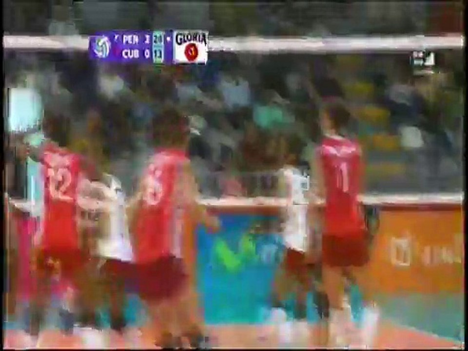 Selección Peruana de Vóley venció 3-0 a Cuba por la Copa Latina