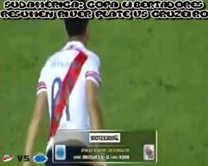 River Plate vs Cruzeiro: Resumen del primer tiempo (VIDEO)