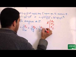 Les opérateurs différentiels, exerice 1, part 3