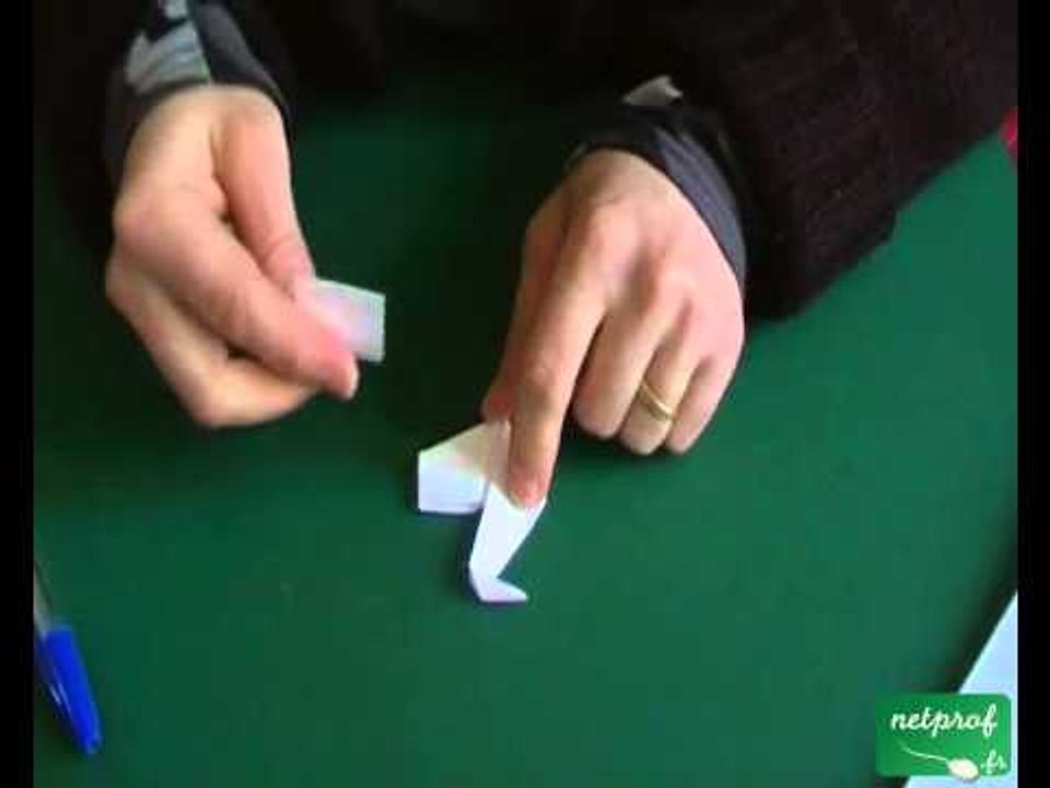 Paon en origami