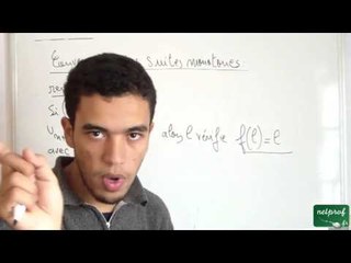 018 Convergence des suites monontones, remarque