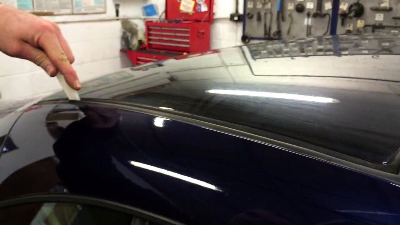 VW Volkswagen Eos roof leaks prevention and cleaning