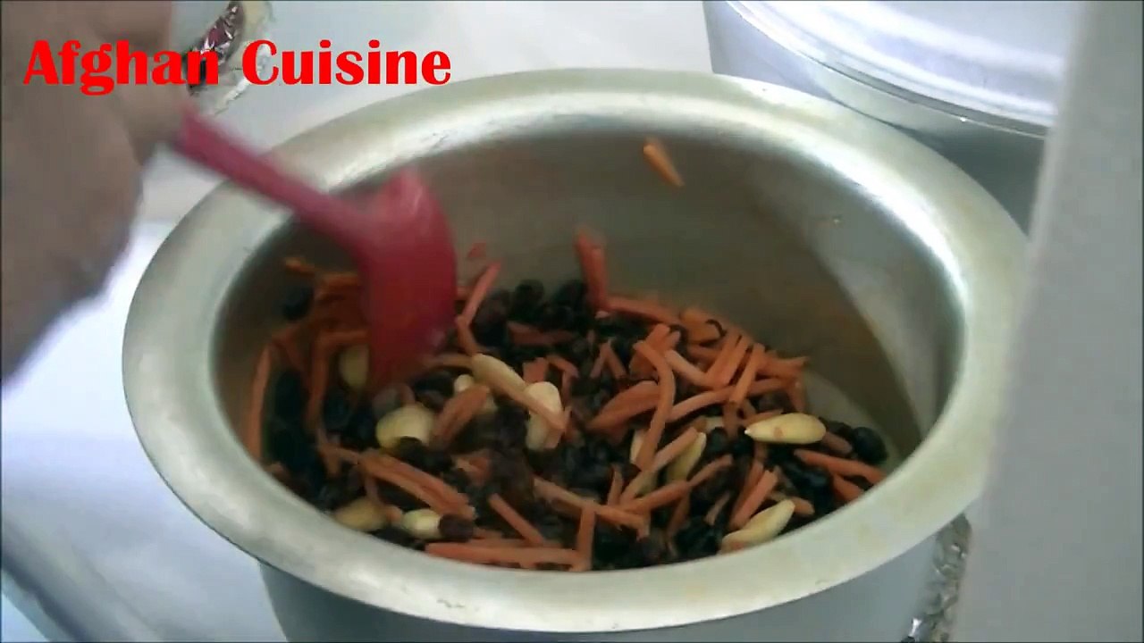 Qabuli Pulao with Afghan Dry meat 'Afghan Cuisine'