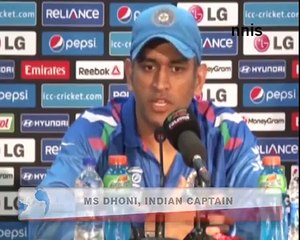 Dhoni Smartly answers questions regarding Yuvraj - Must watch