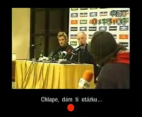 David Beckham - Funny interview with Ďuro Mokrý for Orava TV