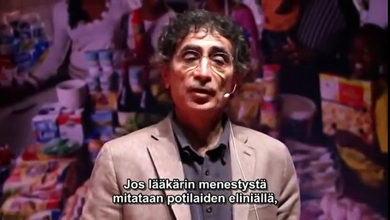 Gabor Mate: Riippuvuuden valta ja riippuvuus valtaan (TEDxRio+20)