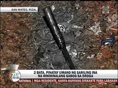 Dalawang bata, pinatay ng sariling ina na hinihinalang nakadroga