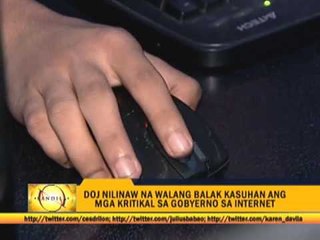 DOJ exec defends cybercrime law