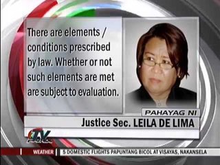 Download Video: Zaldy Ampatuan seeks DOJ protection