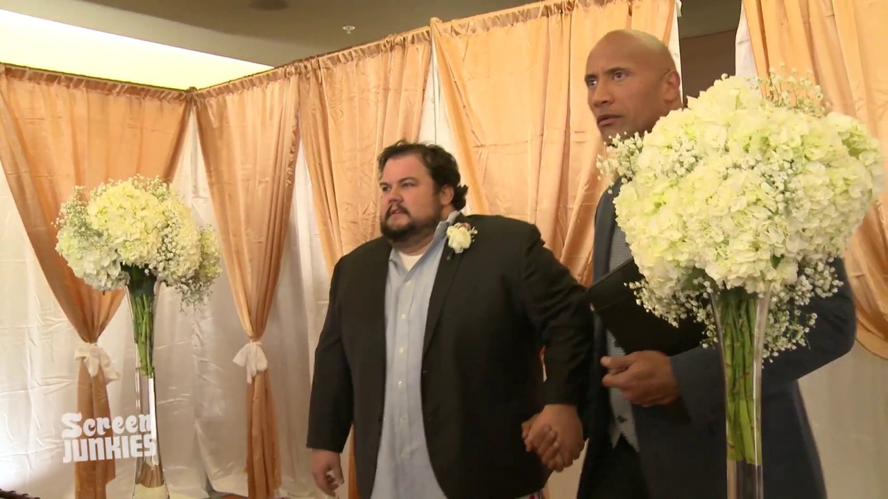 Dwayne ‘The Rock’ Johnson Surprises Superfan And Officiates His Wedding