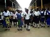 Dancing at Migosi School, Kenya