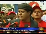 Estudiantes de la U.Bolivariana protestaron en Miraflores