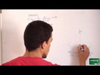 Electrostatique dans le vide: 9) Exercice 3 quatrième partie