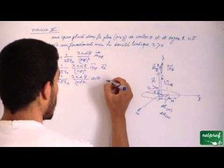 Electrostatique dans le vide: 6) Exercice 3 deuxième partie