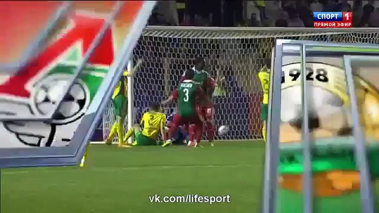 Lokomotiv 3-1 Kuban (Russian Cup 2014-2015)تألق بوصوفة في كاس روسيا بهدف وتمريرة حاسمة