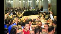 فيديو يقطع القلب // شاهد وحصريا لحظة خروج جثمان خالد صالح من مسجد عمر بن العاص !