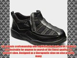 Dr. Comfort Edward-X Men's Therapeutic Diabetic Extra Depth Shoe: Black 11 Wide (W/4E) Velcro