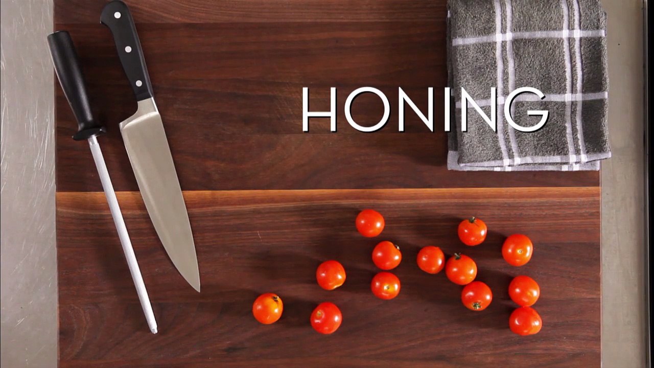 Honing & Sharpening Knives | How To | Food Network Asia