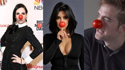 Kim Kardashian, One Direction And More Stars Celebrate Red Nose Day