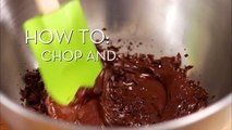 Chopping & Melting Chocolate | How To | Food Network Asia