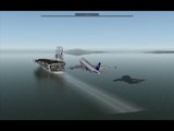 How to land a Boeing 747 on a moving aircraft carrier on X-Plane 9