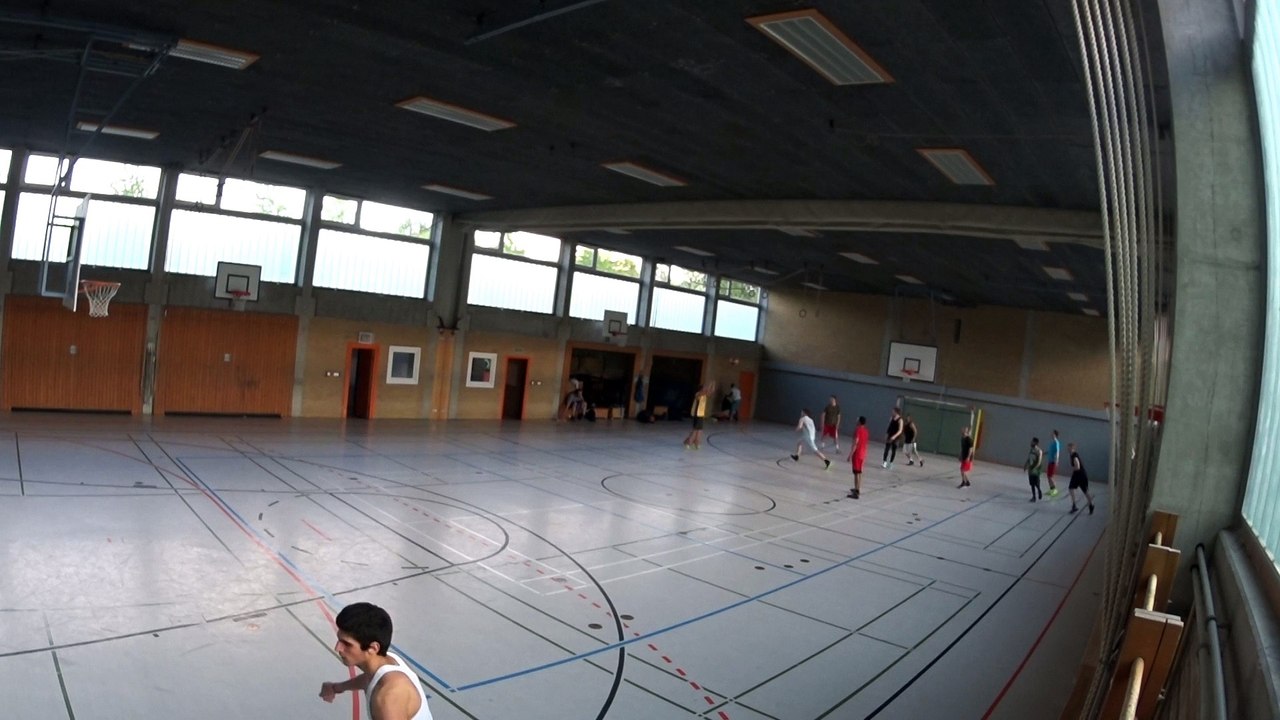 Erik Comes Up with Huge Block on Leroy