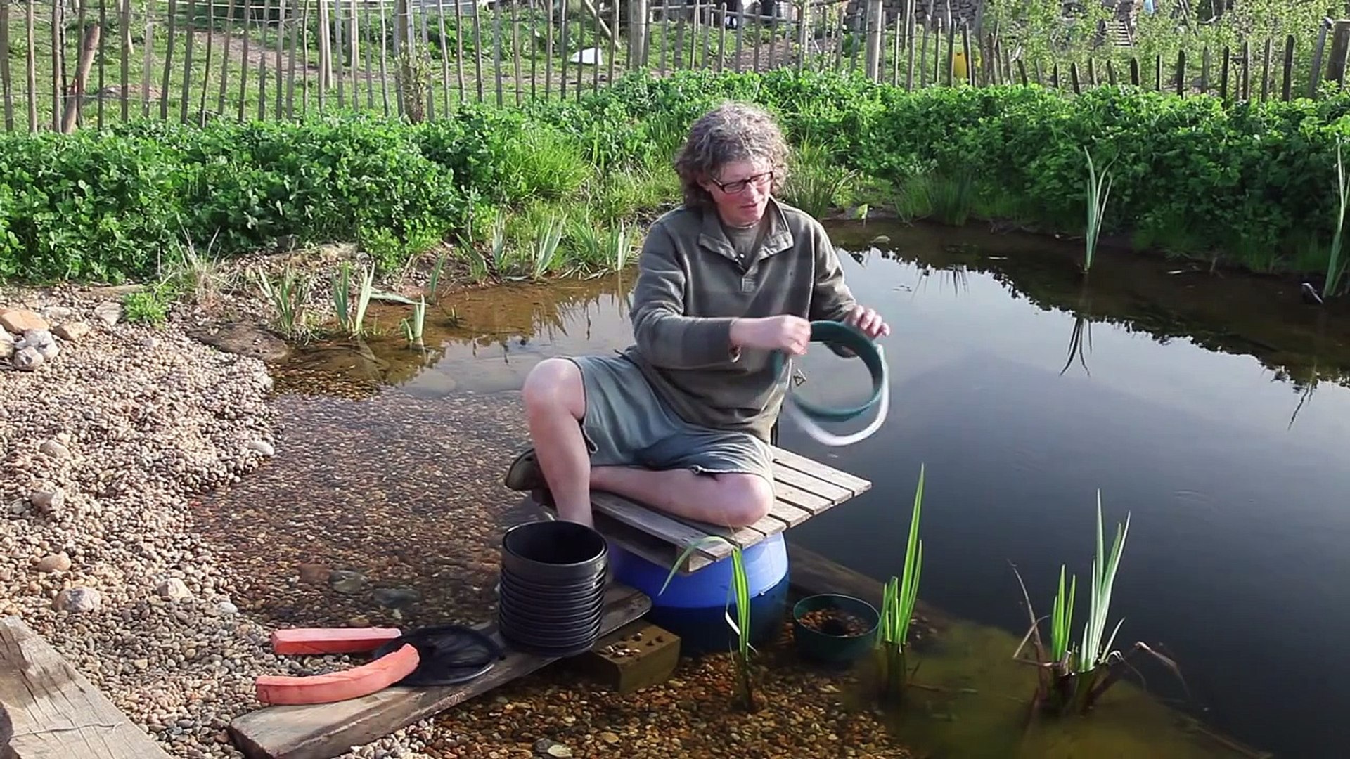 Diy Floating Skimmer For A Natural Pool Organicpools Co Uk Video Dailymotion