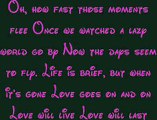 Love - Disney's Robin Hood Lyrics