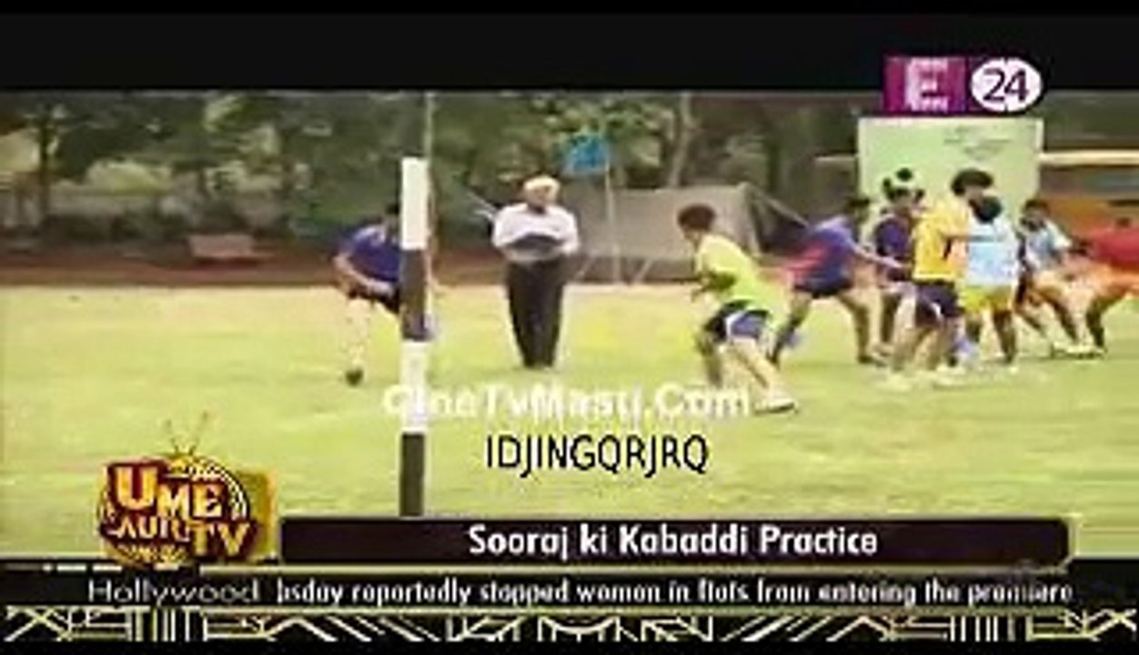 Diya Aur Batti Hum 22th May 2015 Sooraj Ki Kabaddi Practice CineTvMasti.Com