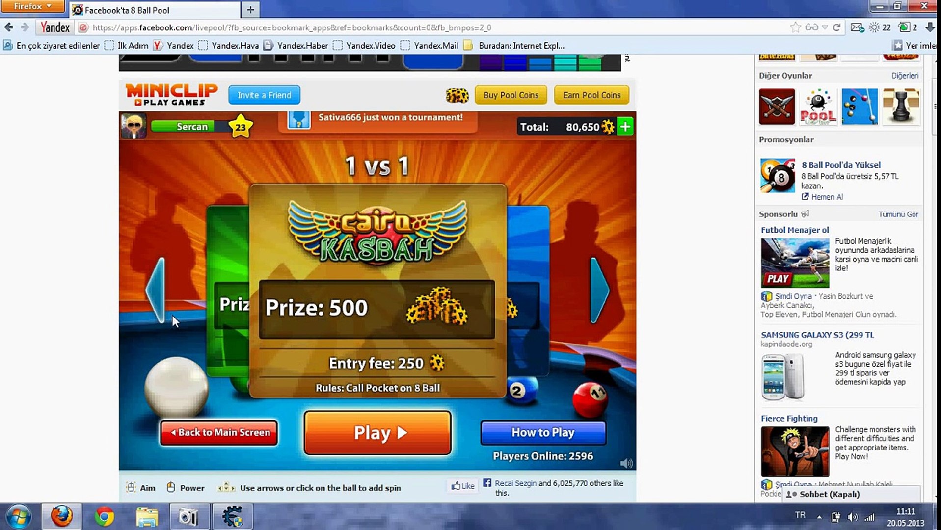 8 Ball Pool Para Hilesi - 