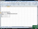 Excel : Fonction SI (exercice 1)