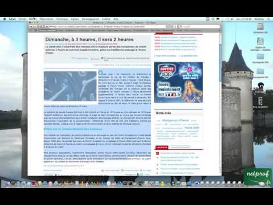 Imprimer un site internet