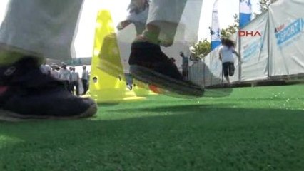 Hedef 1 Yılda 200 Bin Çocuğa Spor Yaptırmak