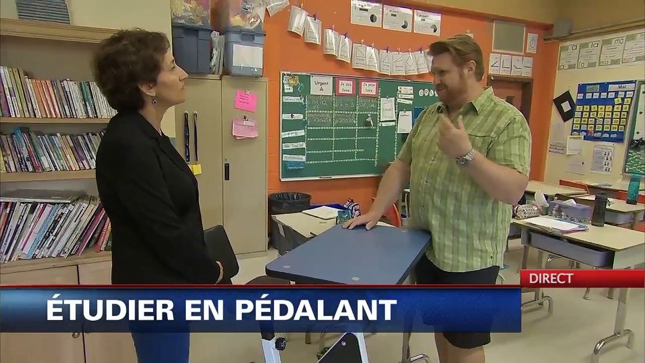 Une école instaure des pupitres-vélos pour les enfants hyperactifs