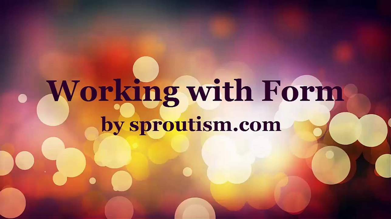 Working with form in Visual Basic 2010
