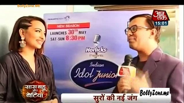 Sonakshi Karengi Indian Idol Ka Naya Season Judge!! - Indian Idol Junior 2 - 22nd May 2015