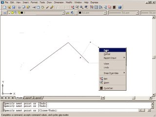 AutoCAD 2006 About Dynamic Input - 03-03