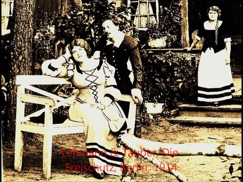 Lotte Lehmann & Richard Tauber sing the Marietta's Lied duet in superb sound, 1924