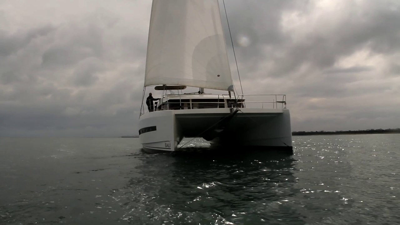 01/06/2015 - Essai du Bali 4.5 du chantier Groupe Catana