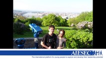 AIESEC Internships: Sagyndyk and Inkar about their internships in Budapest, Hungary