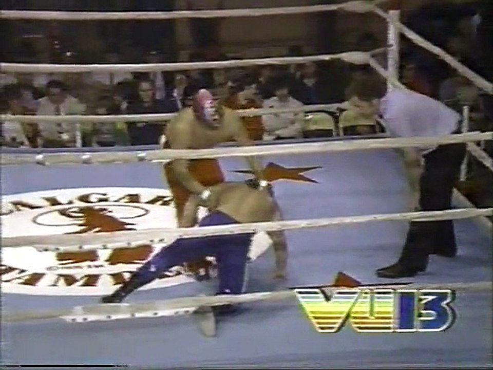 Chris Benoit vs Black Mephisto (Toshiaki Kawada) (Stampede, 1986) (JIP)